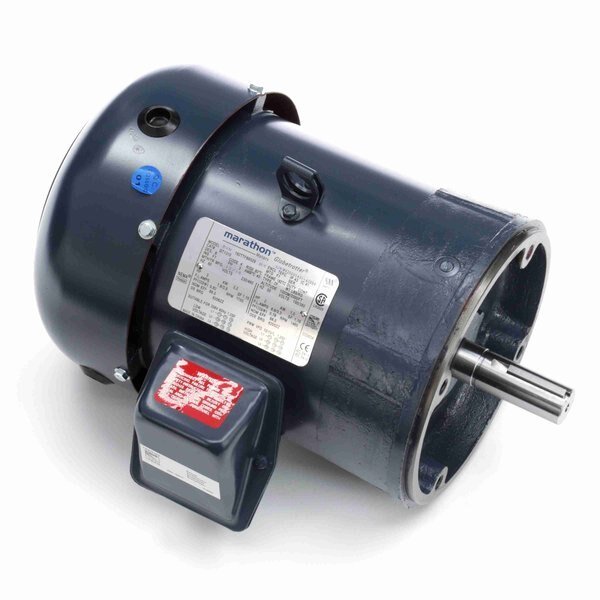 General Purpose Motor, 15 HP, 3 Ph, 60 Hz, 230/460 V, 3600 RPM, 215TC Frame, TEFC, Marathon, Mfr#: GT12174